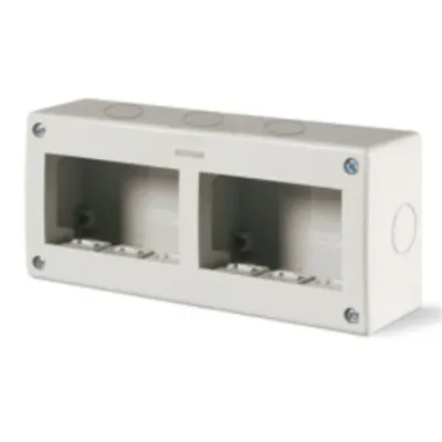 Doza aparenta FOR MODULAR DEV.nIP40 3+3 MOD. 198x82x66mm