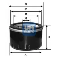 Filtru ulei UFI 23.413.00