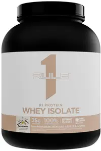 R1 Protein Naturally Flavored, cremă de vanilie, 1.95 kg, Rule1