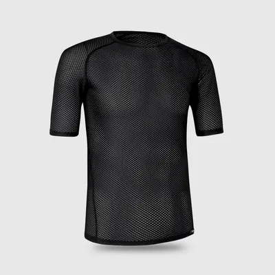 Gripgrab Ultralight Mesh Short Sleeve Base Layer Black - M