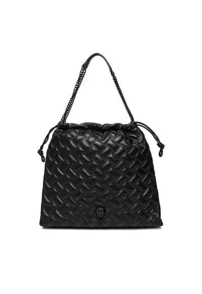 Geanta dama Kensington - piele naturala - neagra