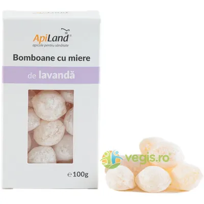 Bomboane cu Miere de Lavanda 100g