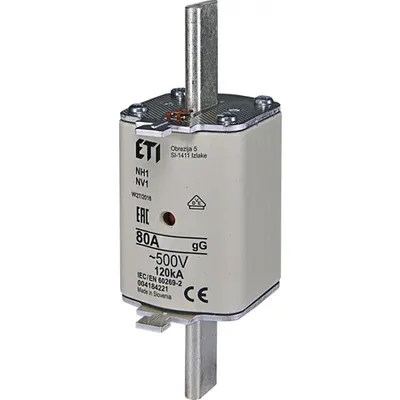 Nh Nh1 Gg 80a/500v