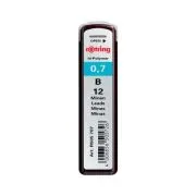 Mine creion mecanic Rotring, 0. 7 mm, B, 12 bucati/cutie