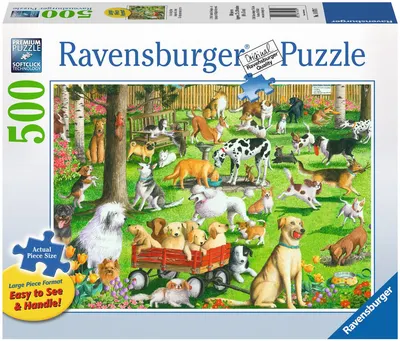 Puzzle Ravensburger de 500 XXL piese - In parc