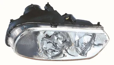 Far fata stanga (H1 H7, electric, fara motoras, culoare interior: cromat, culoare semnalizator: alb) potrivit ALFA ROMEO 156 01.97-12.03