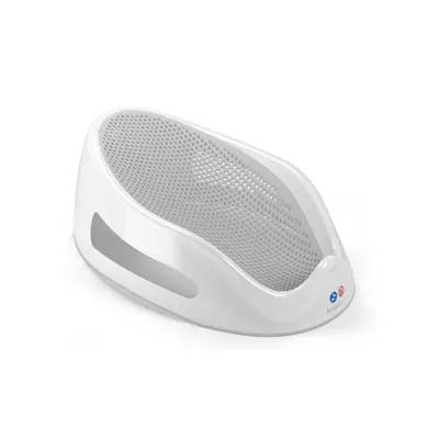 Suport pentru baie ergonomic, Angelcare, Moale la atingere, De la nastere, Gri Deschis