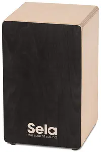 Cajon Sela - Primera, bej/negru
