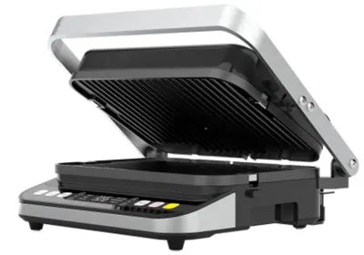 Grill AENO - EG5, 2000W, antiaderent, nervurat, gri