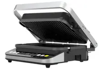 Grill AENO - EG5, 2000W, antiaderent, nervurat, gri
