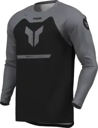 Tricou atv cross copii Thor Ridemode Menace, culoare negru gri, marime YXS