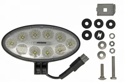 Lumina lucru (LED, 12 24V, 28W, 2200lm, numar elemente LED: 10, lungime: 176mm, inaltime: 87mm, adancime: 86mm, lungime cablu: 0,15m, cadru din plastic; carcasa din aliaj)