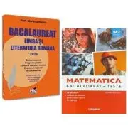 Pachet Bacalaureat 2026. Limba si literatura romana si Matematica M2 Tehnologic. Teste