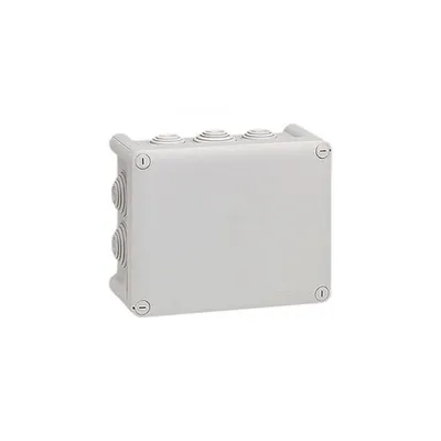Box Plexo - IP55 - IK07 - 155x110x74 - 10 entry membrane glands