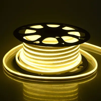 Furtun 100m Banda LED Neon tip Rola, Flexibil, Alb rece/Alb cald/Verde si Multicolor