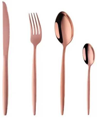 Set tacâmuri Morello - New Elegant Rose, 24 piese