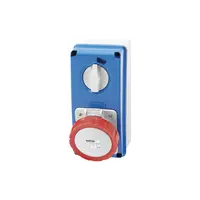 Priza Industriala Fixa cu Interblocaj 3p+n+e 16a Ip67 380-415v 6h