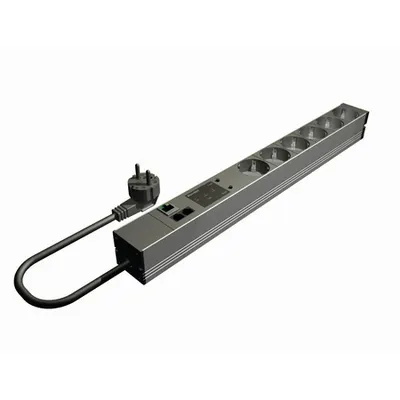 PDU IT METER LINE cu contor de energie integrat, 6xSchuko, E