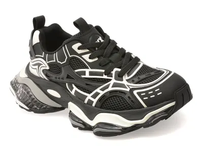 Pantofi sport GRYXX negri, 66601, din material textil