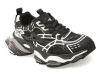 Pantofi sport GRYXX negri, 66601, din material textil