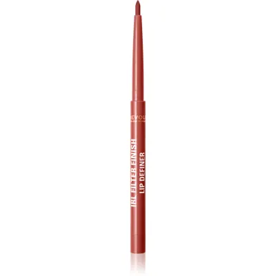 Revolution IRL Filter dermatograf cremos pentru buze cu efect matifiant culoare Burnt Cinnamon 0.18 g