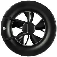 Ventilator inteligent Blauberg - O2 Supreme, Wi-Fi, Ø100/125 mm, negru
