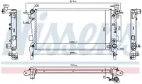 Radiator racire motor potrivit HYUNDAI GENESIS 2.0