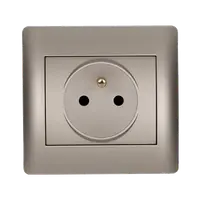 Rhyme French Type Socket Grey Metallic