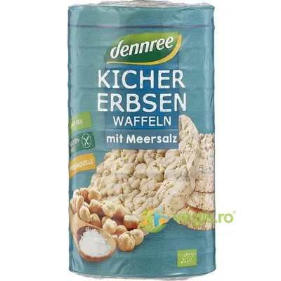Rondele din Naut si Orez cu Sare fara Gluten Ecologice/Bio 100g