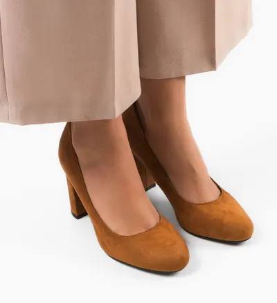 Pantofi dama Kian Camel