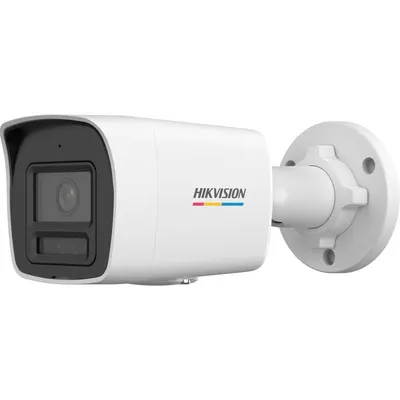 Camera de supraveghere IP Bullet 6MP ColorVu Hikvision DS-2CD1067G2H- LIU(2.8MM), lentila fixa 2.8mm, iluminare: Color: 0.0005 L