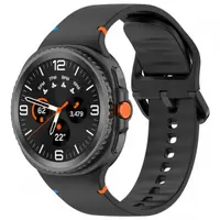 Curea Techsuit W079 pentru Samsung Galaxy Watch9 / Watch8 / Watch8 Classic Series, Neagra