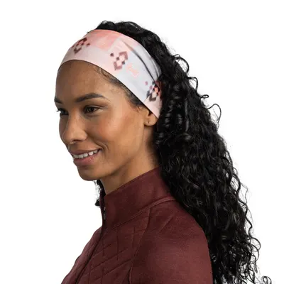 Opaska na głowę Buff Thermonet Headband - atnet rose pink