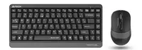 Set tastatură și mouse A4tech – FGS1110Q, wireless, gri