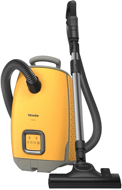 Aspirator cu sac Miele - Guard L1 Flex, AirClean, Sunset Yellow