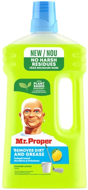 Soluție de curățare universală Mr. Proper - Lemon, 1 l