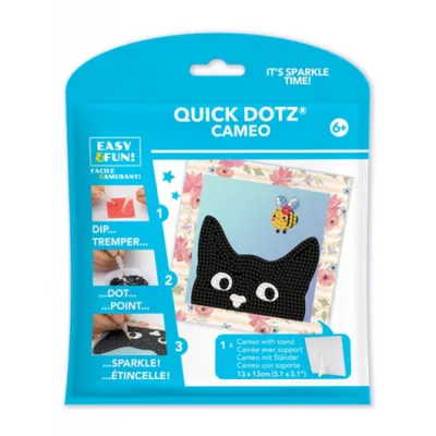 Set creativ pictura cu diamante - Mischievous - Pisica