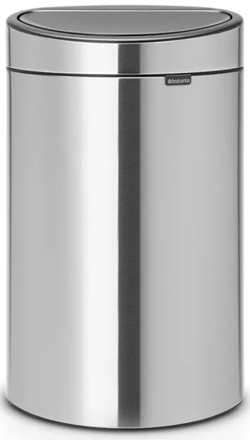Coș de gunoi Brabantia - Touch Bin New, 40 l, Matt Steel