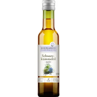 Ulei de chimen negru nativ bio 250ml Bio Planete