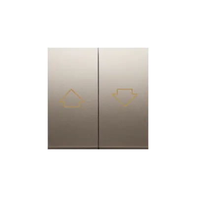 Component dublu pentru mecanisme: SZP1M, gold mat metalic