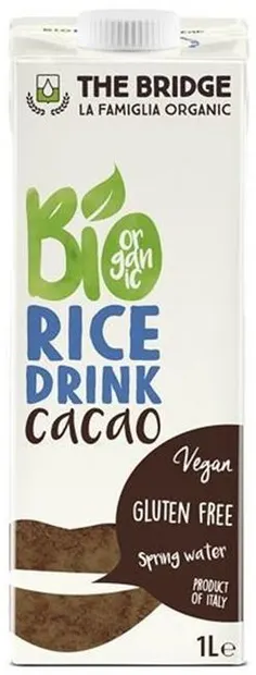 Băutură organică de orez cu cacao, 1 l, The Bridge