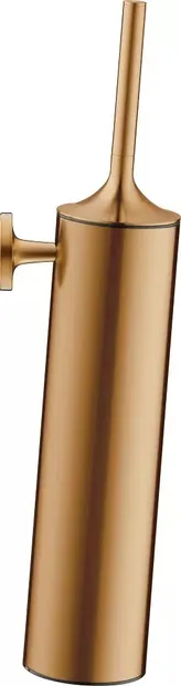 Perie WC Duravit Starck T 0099460400, montare pe perete, metal, Bronz mat