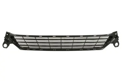 Grila bara fata potrivit PEUGEOT 301 dupa 2012 - (Mijloc, plastic, negru)