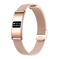 Brățară inteligentă Forever SB-B8 Elegance OLED Bluetooth 5.3 IPX8 Auriu roz