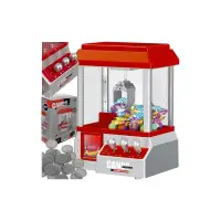 Aparat de prins bomboane si jucarii, 24 jetoane, efecte sonore, 31x17x22 cm, joc interactiv Candy Fishing