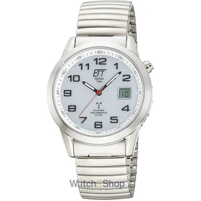 Ceas ETT&nbsp;Eco&nbsp;Tech&nbsp;Time ETT Eco Tech Time EGS-11711-12Z Mens Watch Radio-controlled Solar Drive Basic 41mm 5ATM