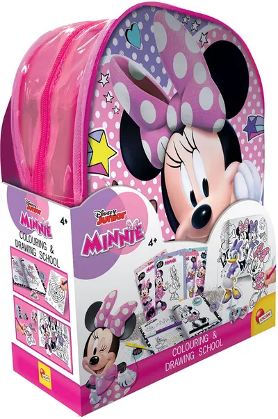 Set de desen Lisciani Minnie - Cu un rucsac