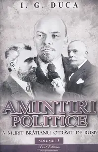 A murit Brătianu otrăvit de ruși? (Vol. 3) - Paperback brosat - Ion Gheorghe Duca