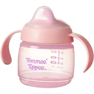 Cană Tommee Tippee – Starter Spout, 150 ml, roz