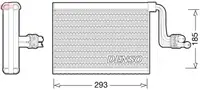 Evaporator aer conditionat potrivit BMW 1 (E81), 1 (E82), 1 (E87), 1 (E88), 3 (E90), 3 (E91), 3 (E92), 3 (E93), X1 (E84), X3 (F25) 1.6-4.4 06.04-08.17